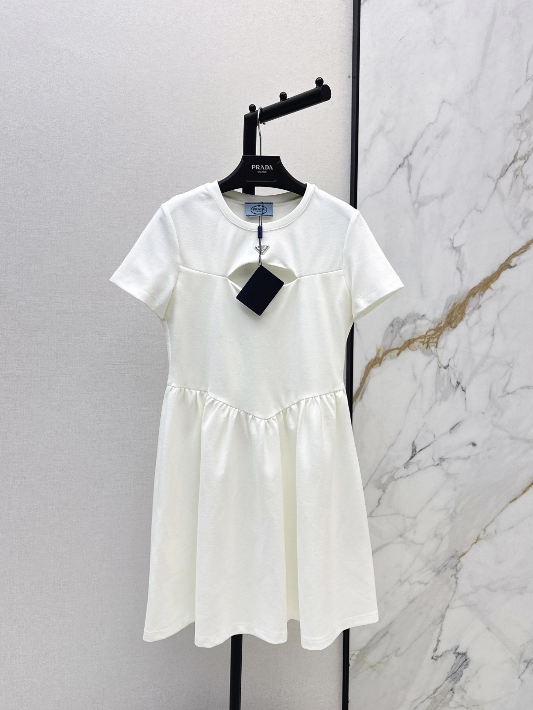 26ss Classic Triangle Logo Dress