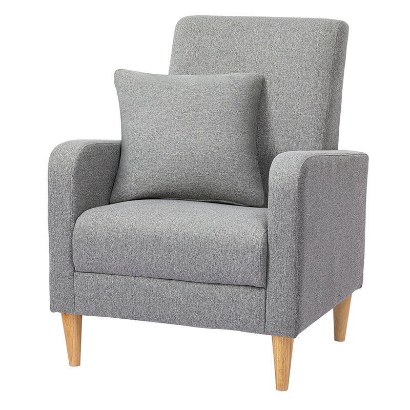 Modern Upholstered Accent Chair Armchair with Pillow Fabric Side Chair - Amazon