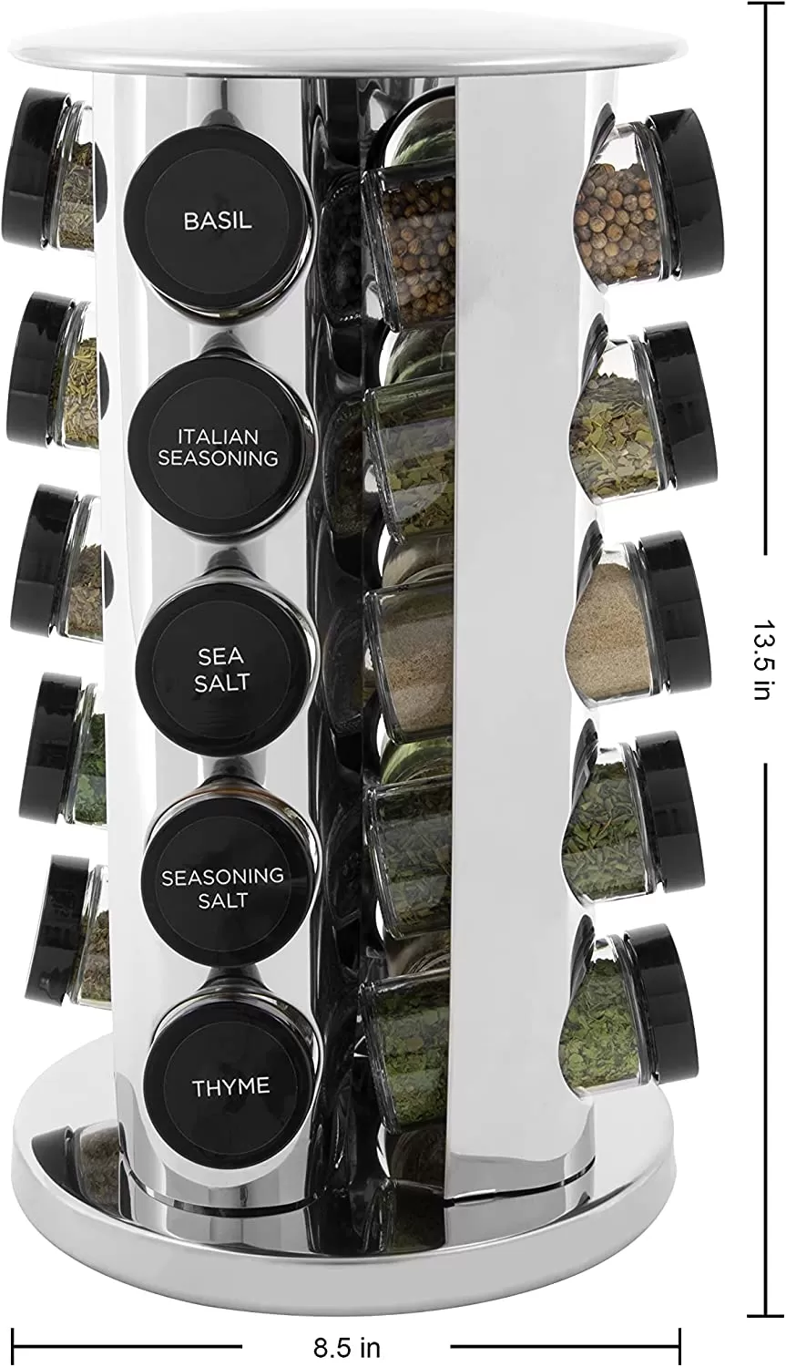 🎁GIFTRotary 20-tank counter top rack tower organizer - Amazon