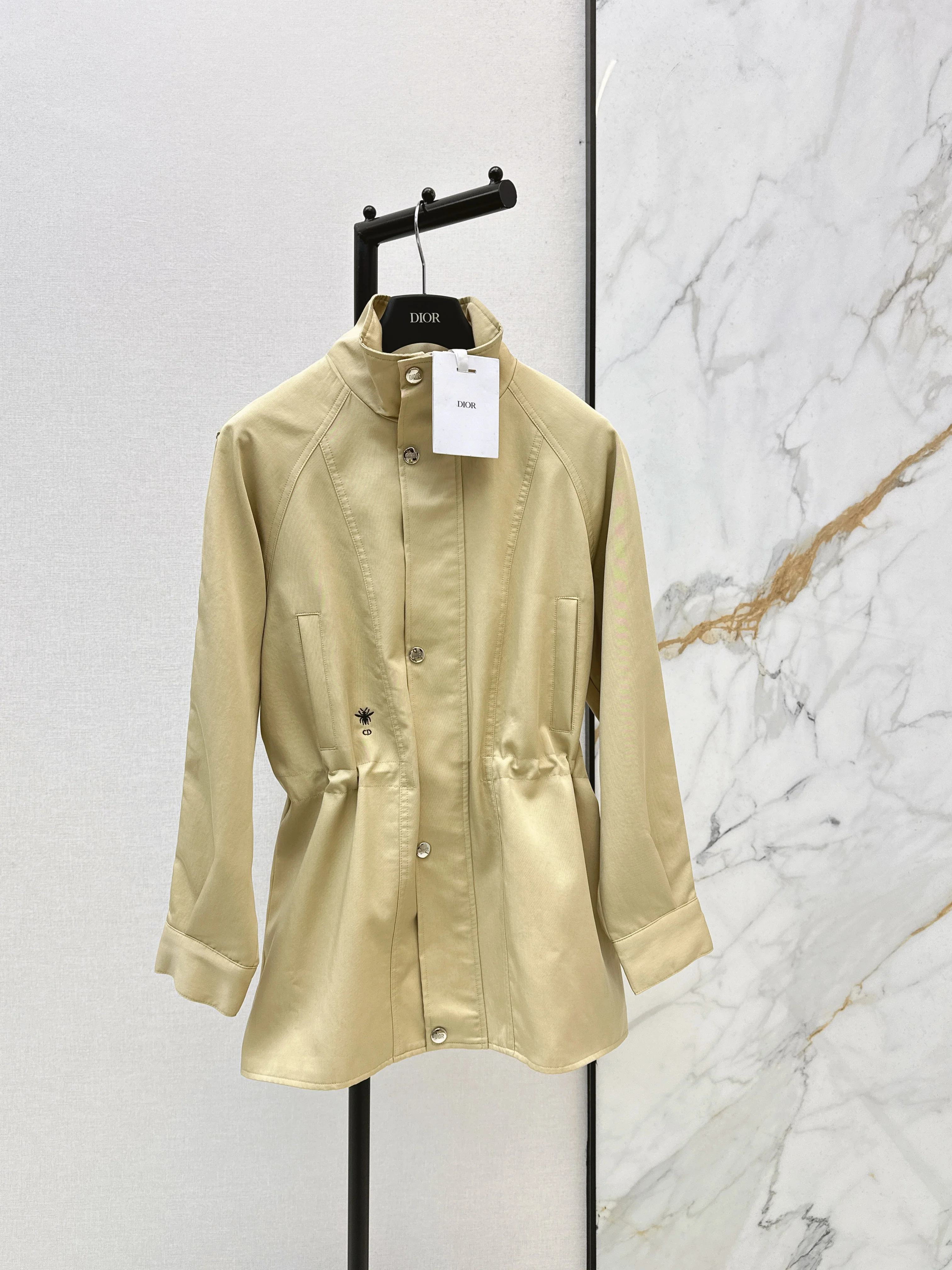 Classic Mid-Length Trench Coat