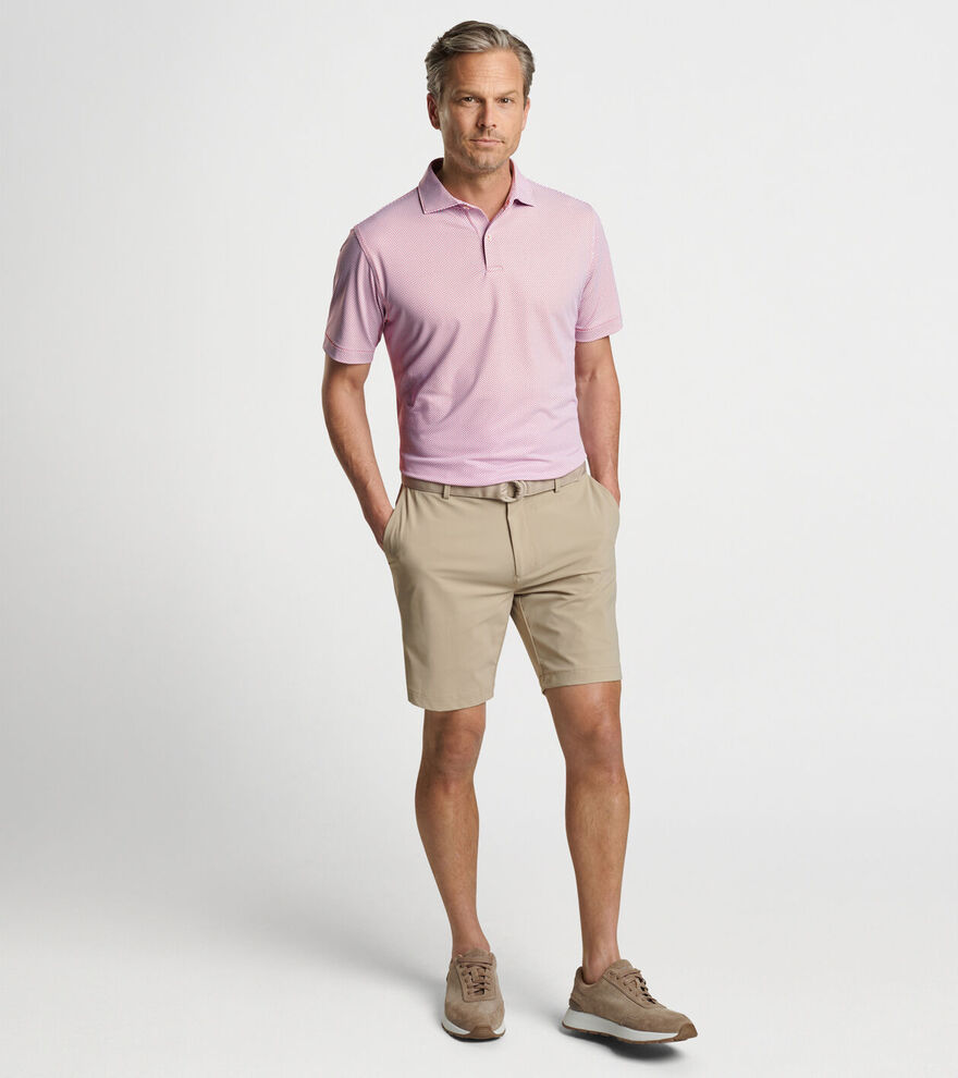 Delancey Dot Performance Jersey Polo