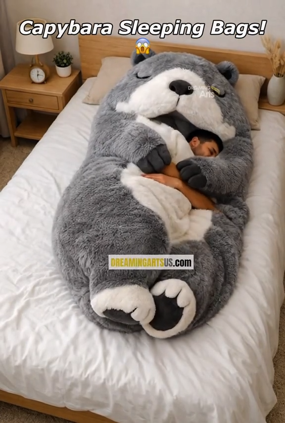 🔥Hot Sale 49% off🌟 Fluffy sleeping bag– Soft, Warm & Purrfectly Cozy😴💤 - Amazon