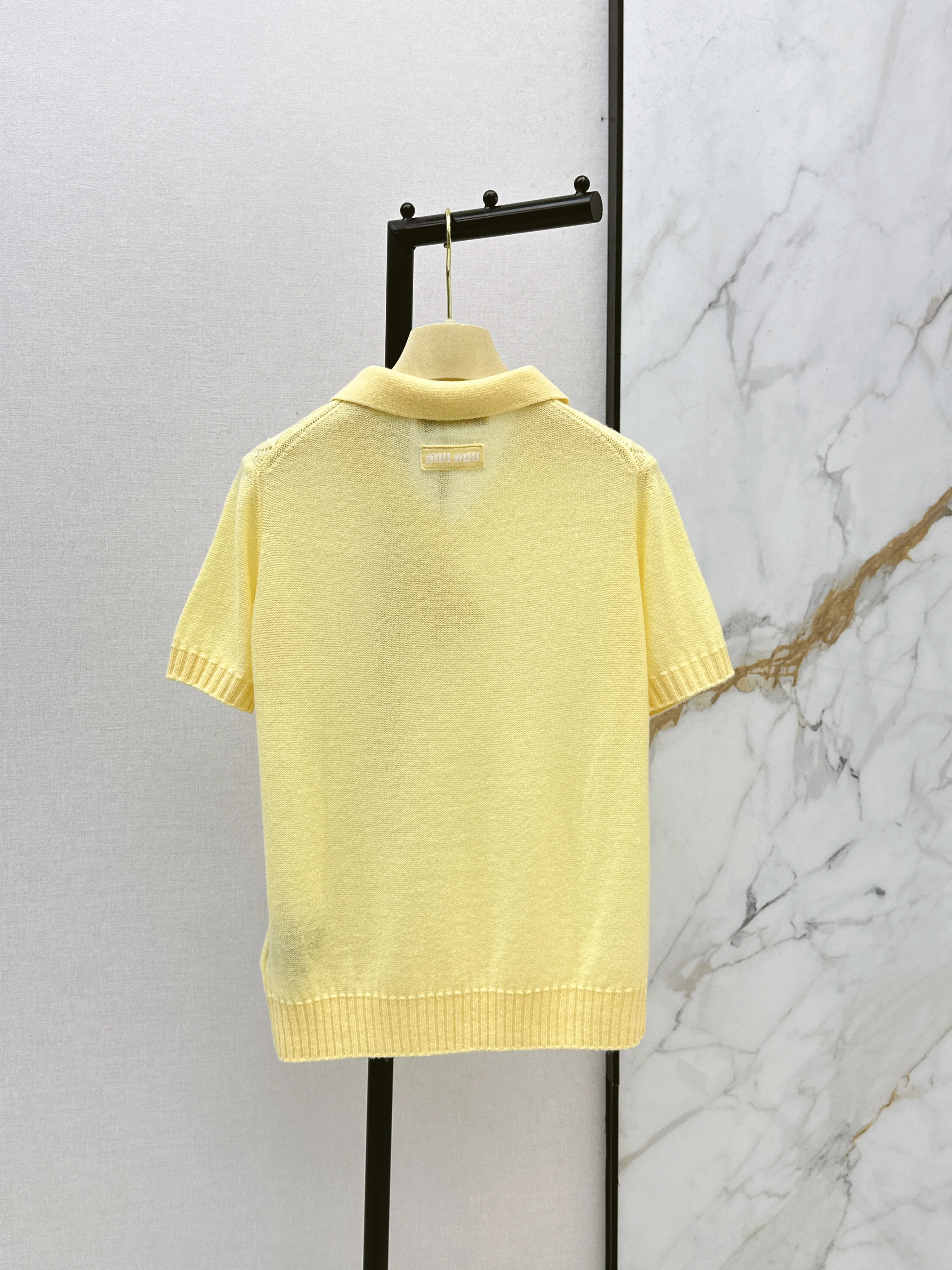 Knitted Polo Shirt
