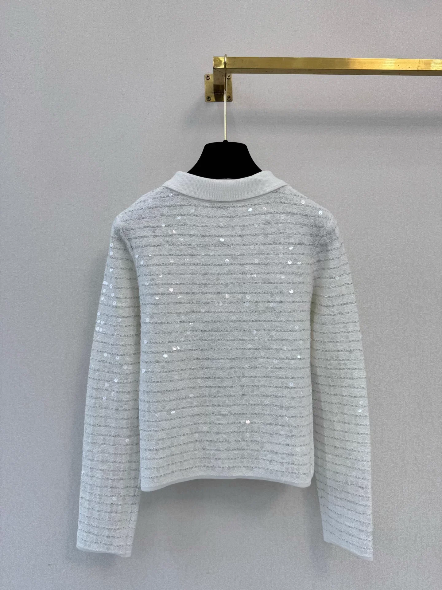 Tweed and Sequined Jacket