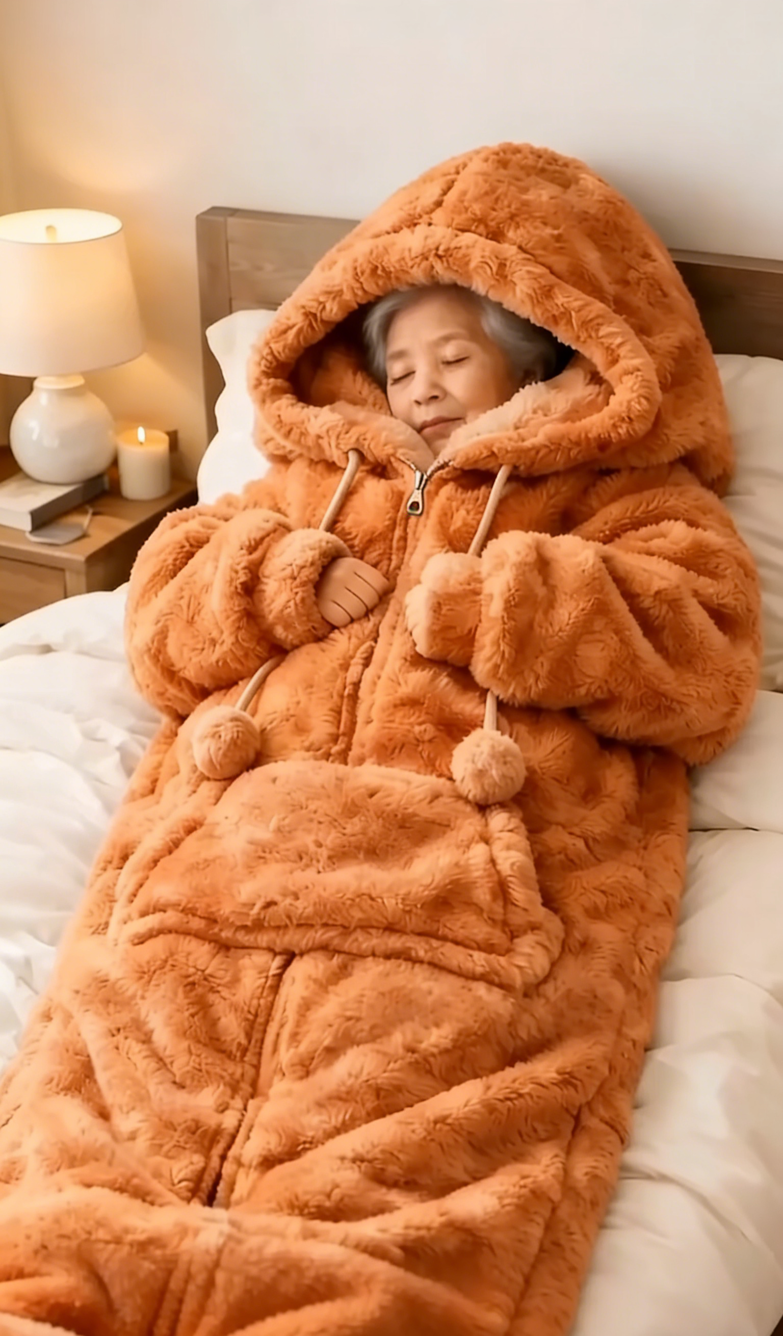 ☁️ Walking on a Cloud? Just 49% OFF! ☁️ Our Fluffy Sleeping Bag is the Softest Thing You’ll Ever Own! 👟✨ - Amazon