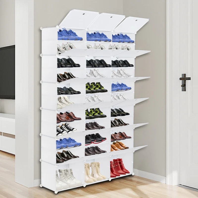 Portable Shoe Rack Organizer 66-72 Pair Tower Shelf Storage Cabinet - Amazon