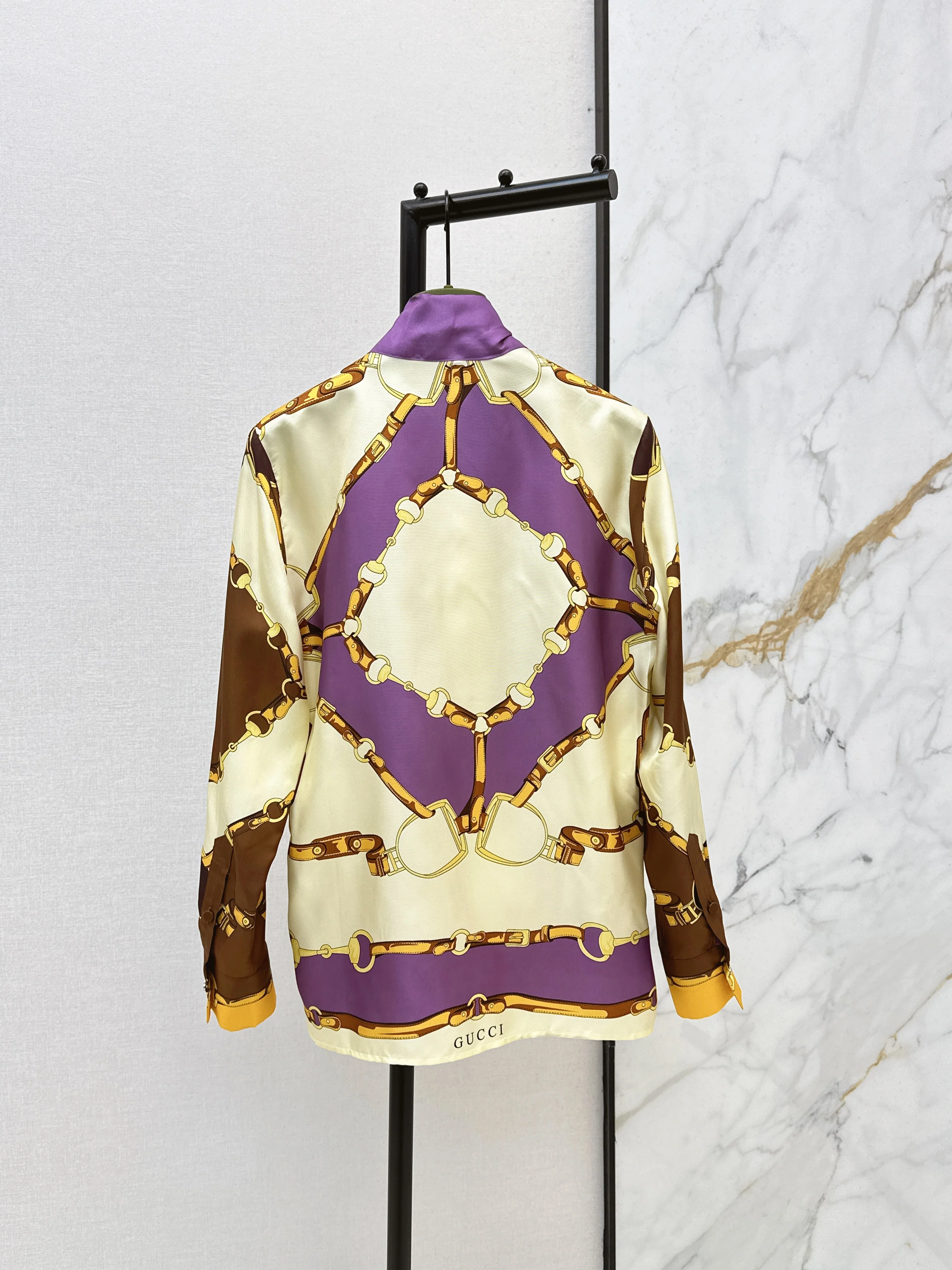 26ss Chain-strap Shirt