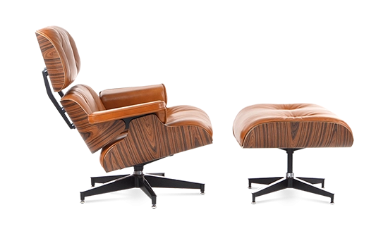 Eames Lounge Chair & Ottoman - Cognac - Amazon