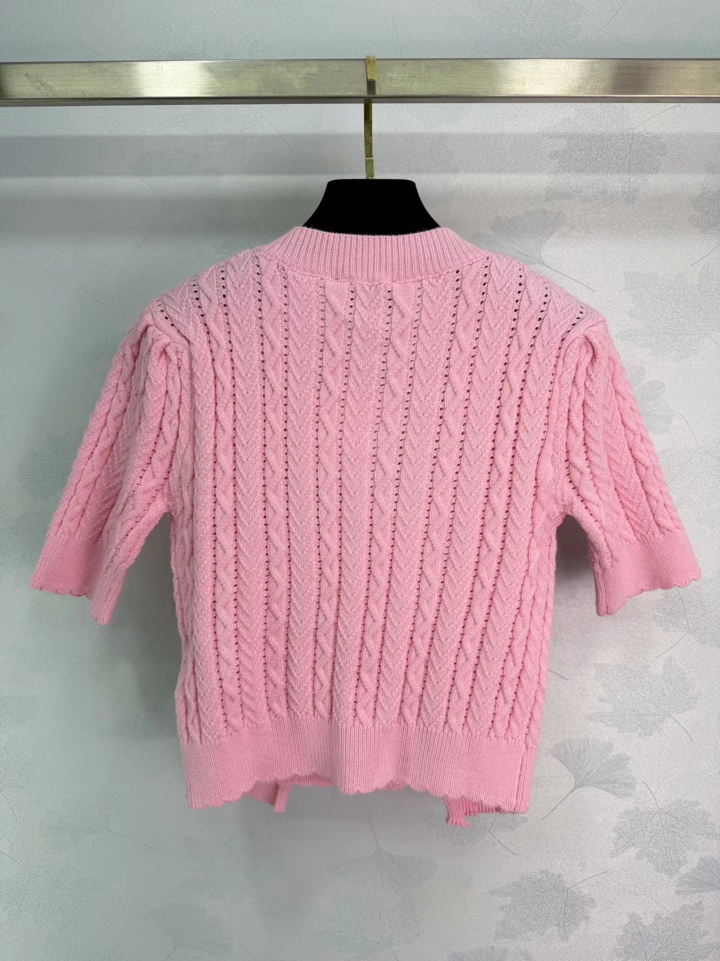 Bow-Tie Knit Sweater