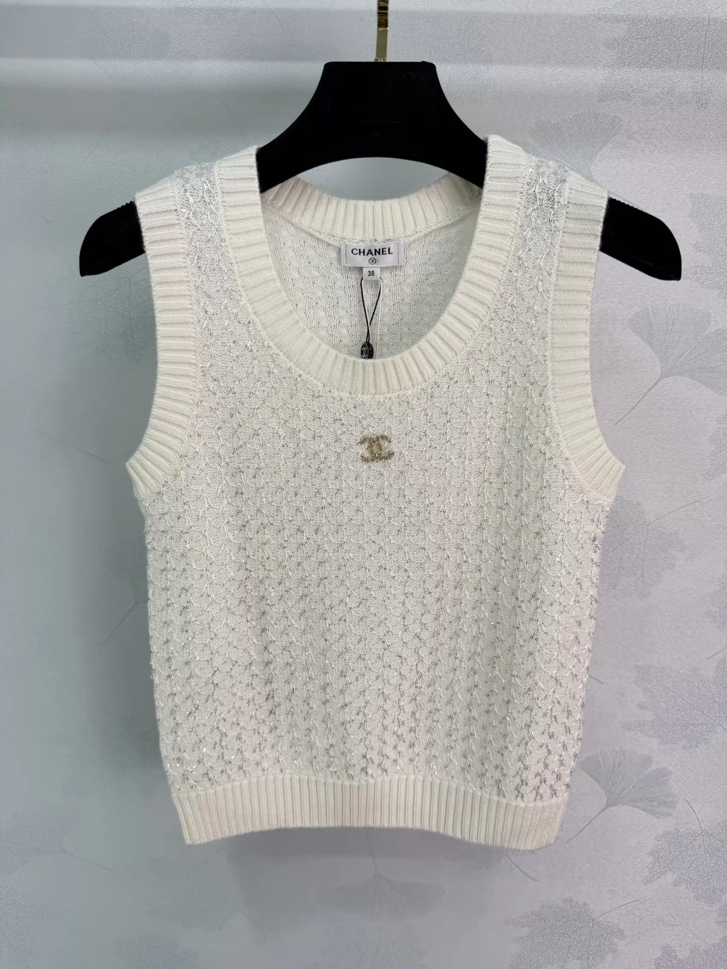 Knitted Sleeveless Vest