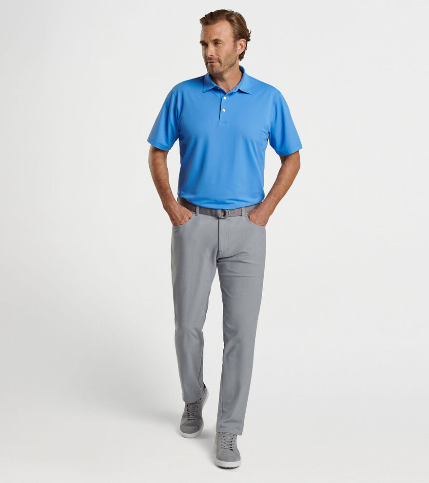 Solid Performance Mesh Polo