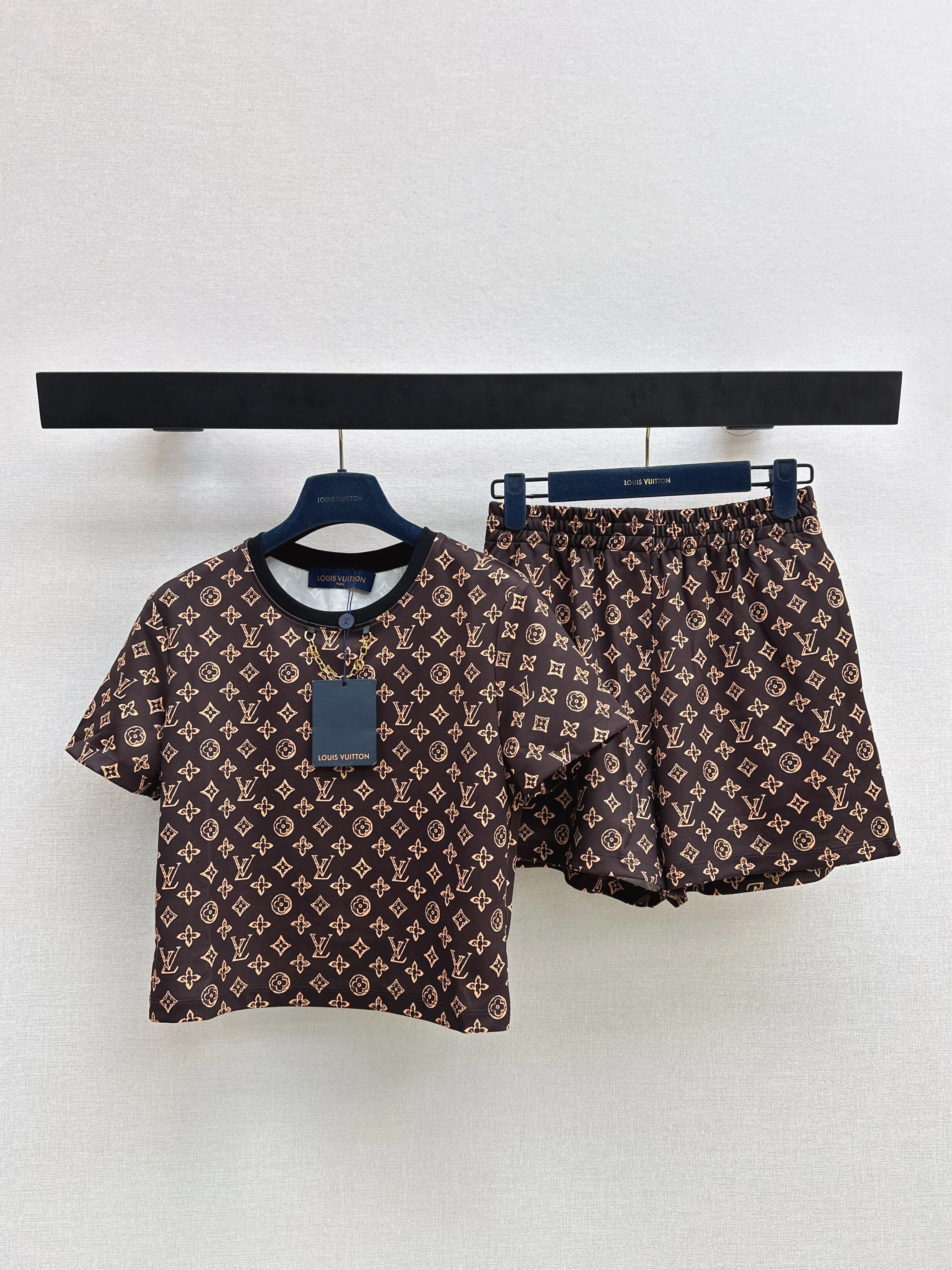 Monogram Casual Suit Set