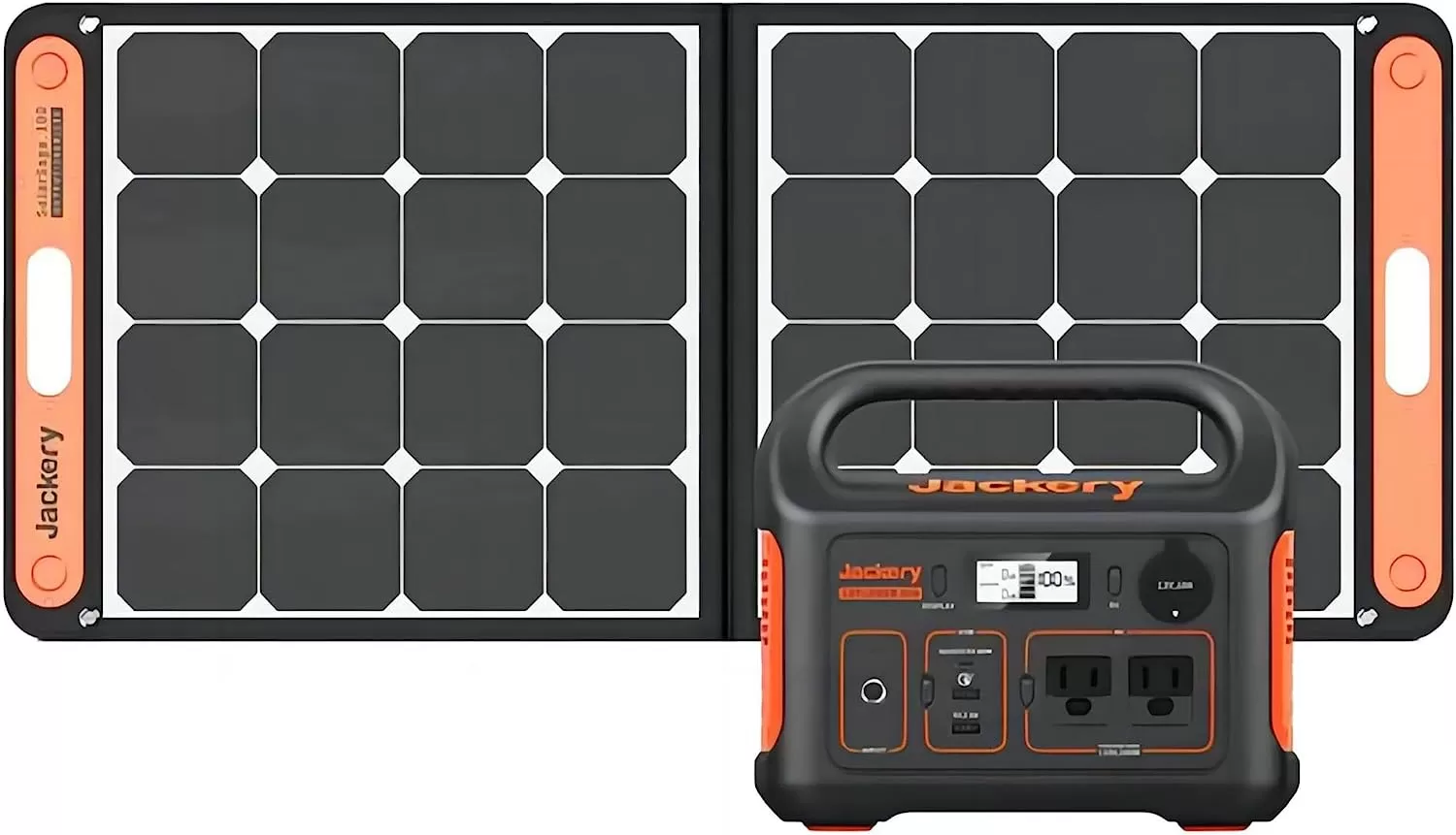 Jackery Portable Power Station Explorer 300, 293Wh Backup Lithium Battery, 110V/300W Pure Sine Wave AC Outlet, Solar Generator (Solar Panel Not Included) for Outdoors Camping Travel Hunting Blackout - Amazon