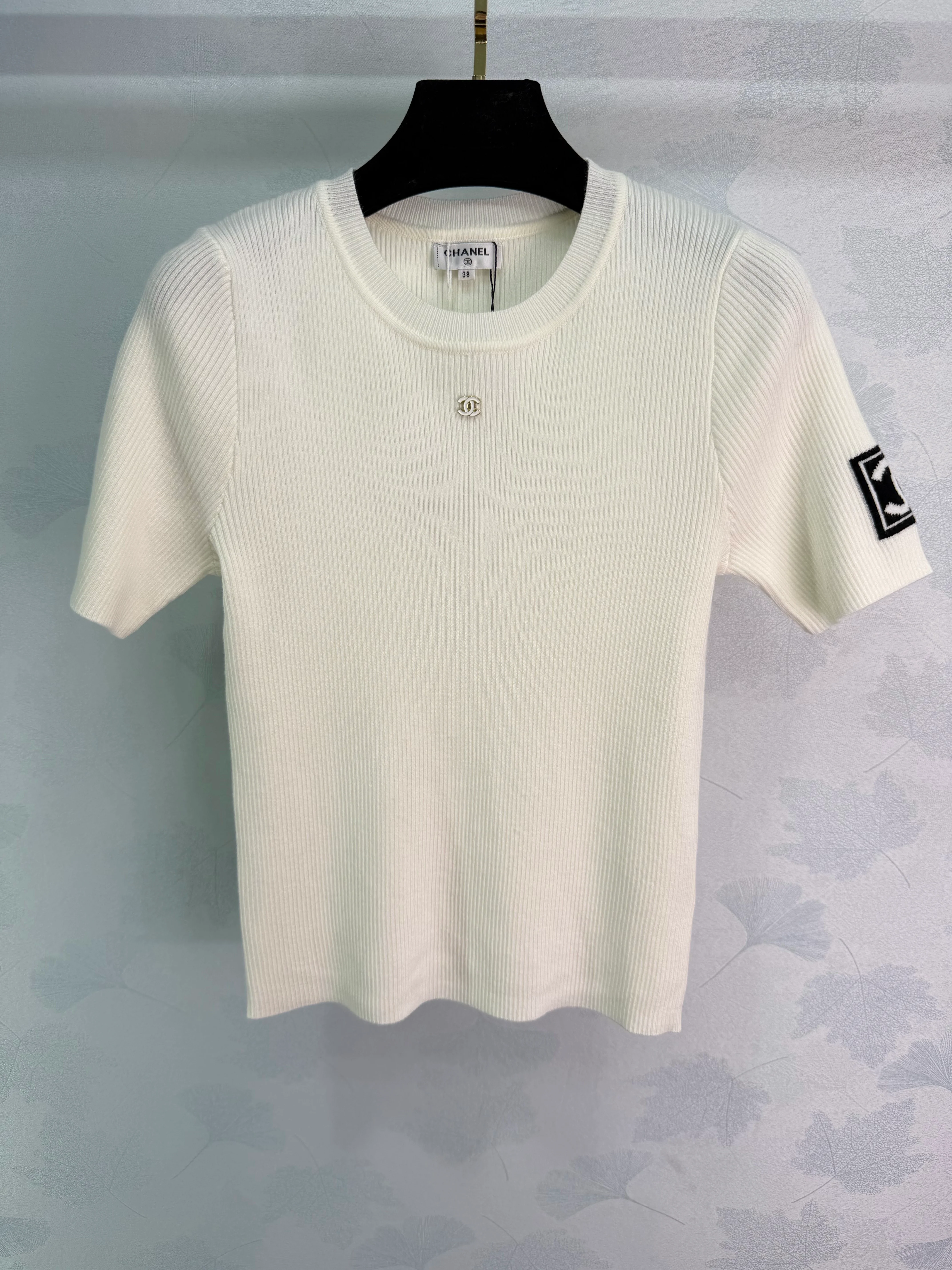 Knitted Short-Sleeve T-Shirt
