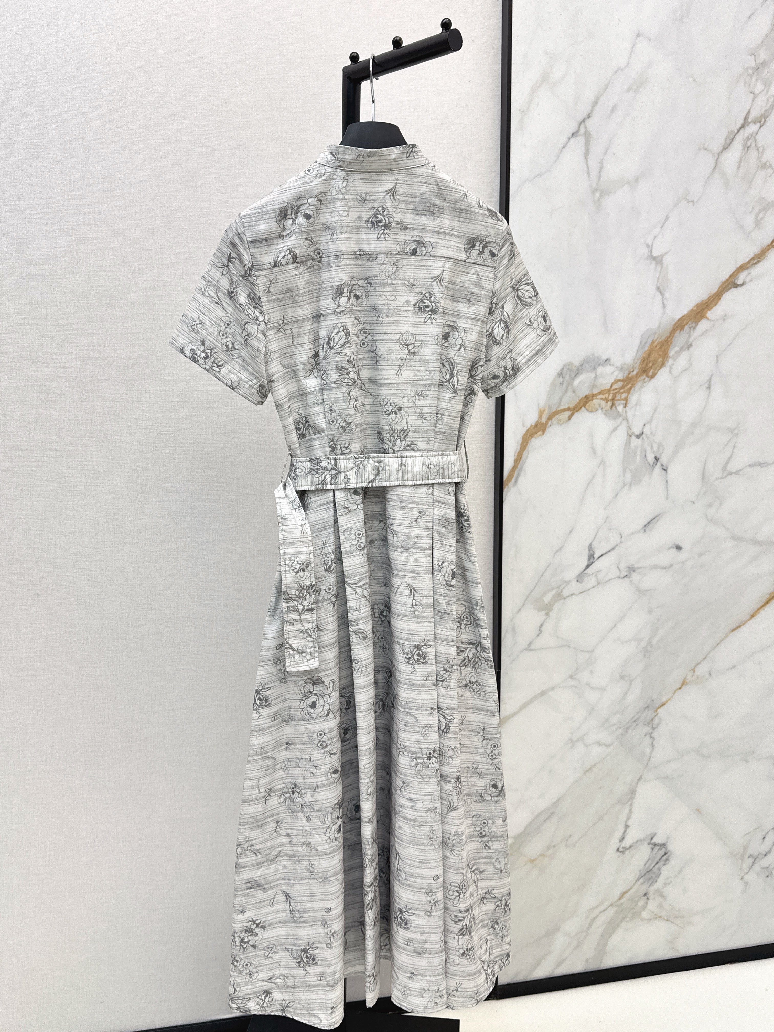 26ss New Jacquard Long Dress