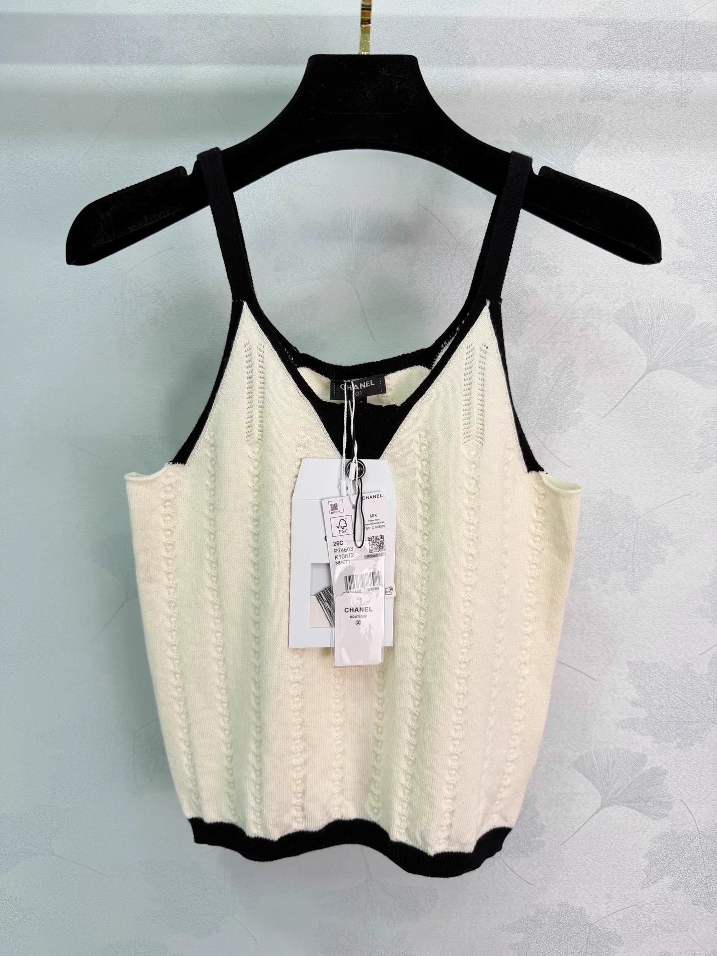 V-neck camisole