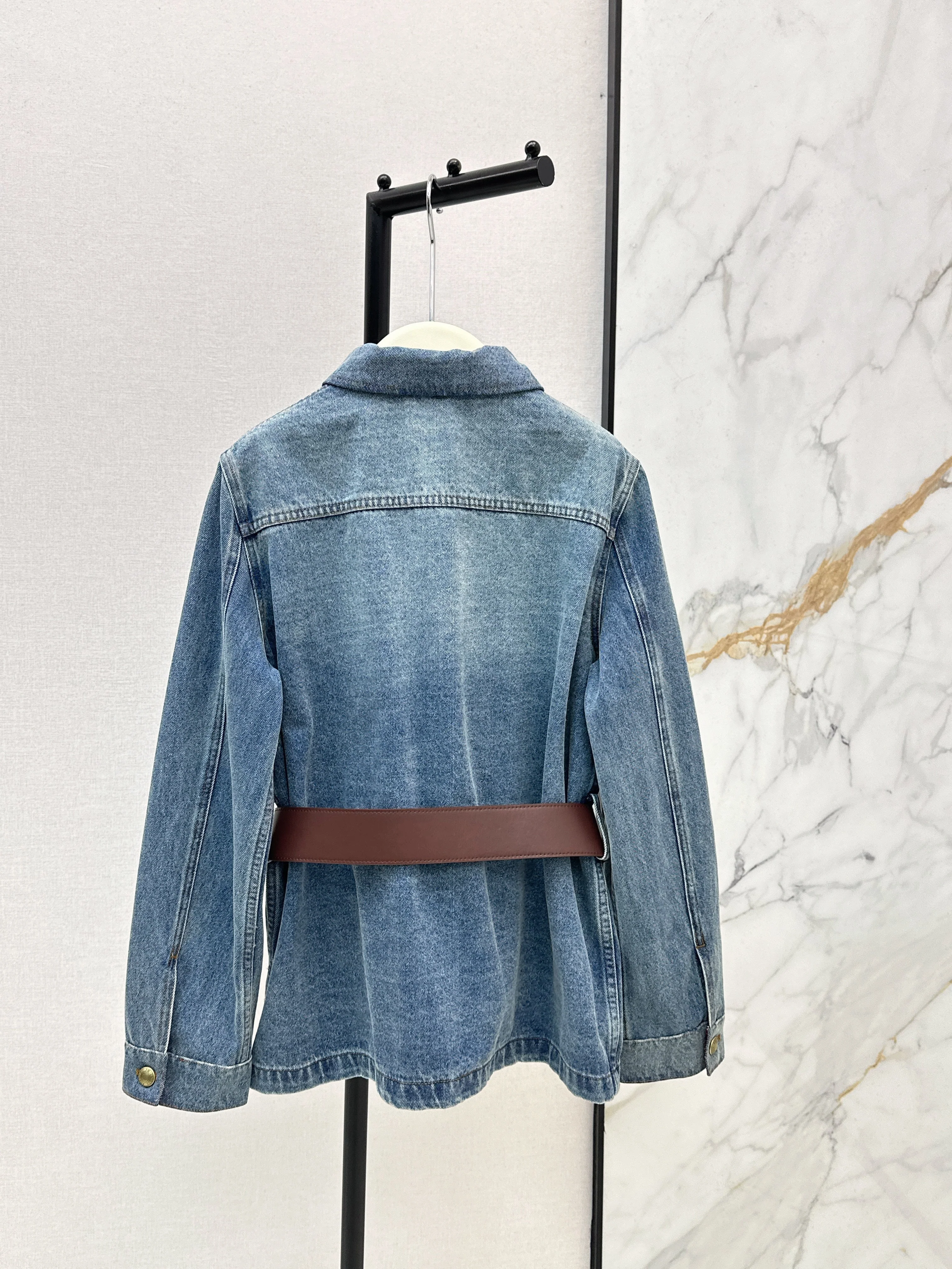 Distressed Denim Jacket