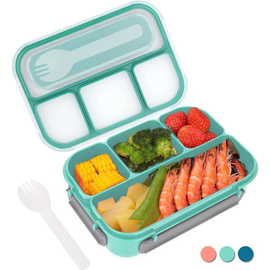1L Bento Lunch Box with 4 Compartments - Amazon