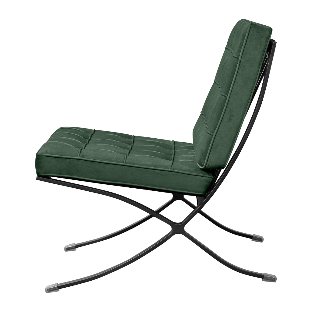 Barcelona Chair - Velvet - Amazon