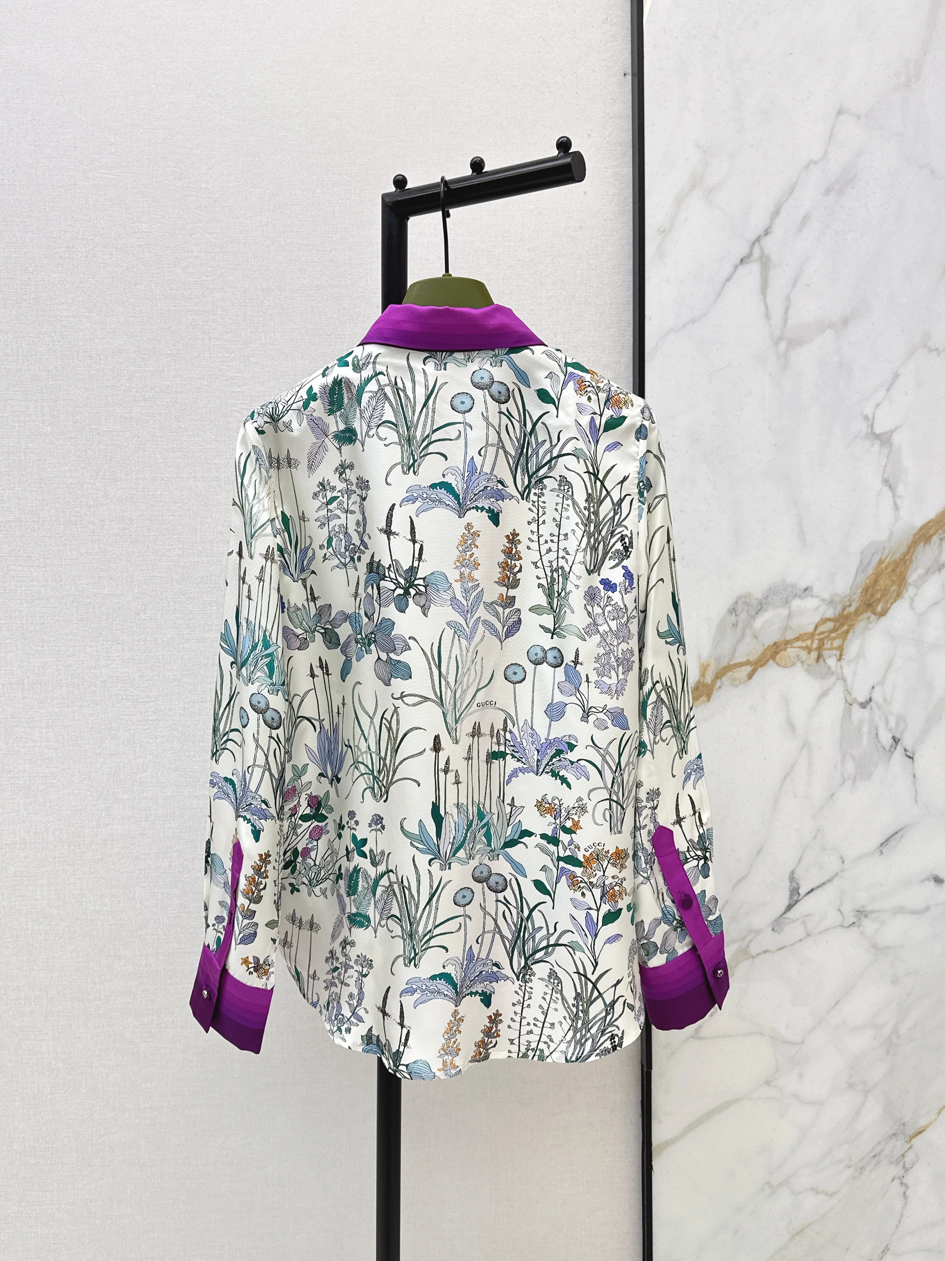 26ss Floral Print Shirt