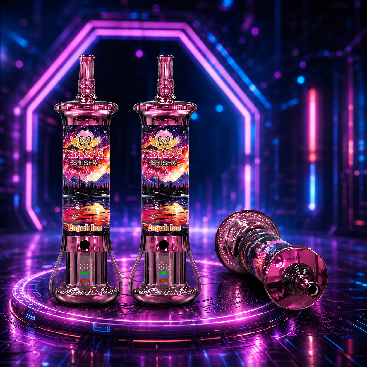 【New Arrive】 Olit Hookalit  QQ Bang Shisha 500K 500000 Puffs 3 Vaping Modes Disposable Vape
