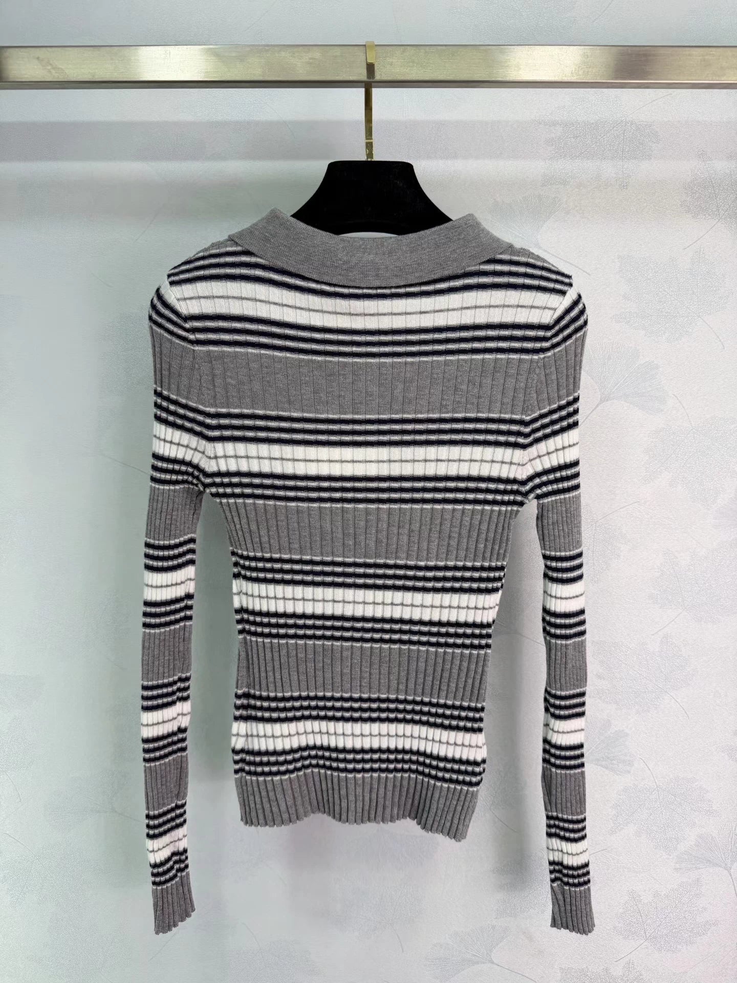 Striped Knit Sweater