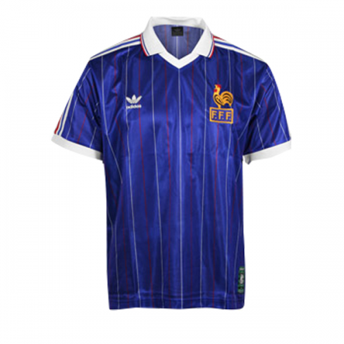 Frankreich Retro Heimtrikot 1982