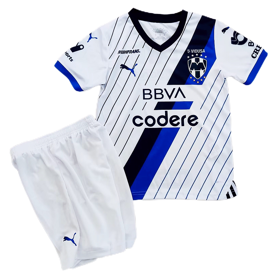 Kinder Monterrey Auswärtstrikot+Kurze Hosen 23/24