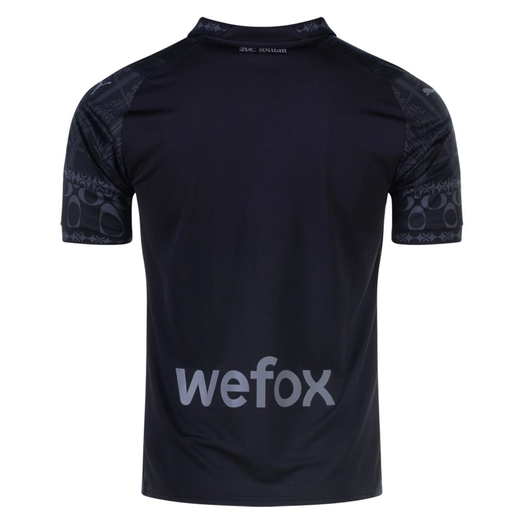 AC Mailand x Pleasures Viertes Trikot Dark Version 23/24