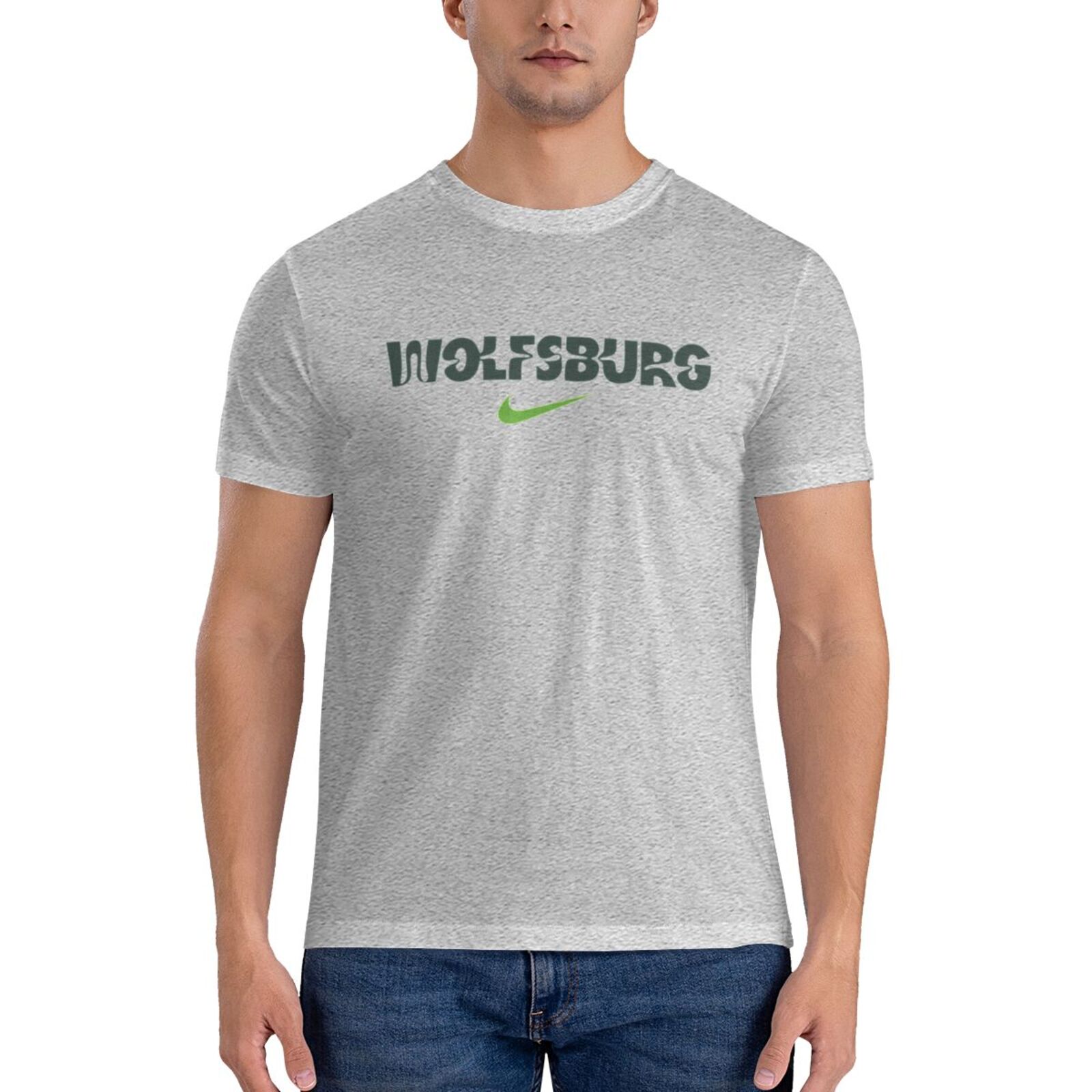 Wolfsburg Herren Basic Kurzarm T-Shirt BST3222