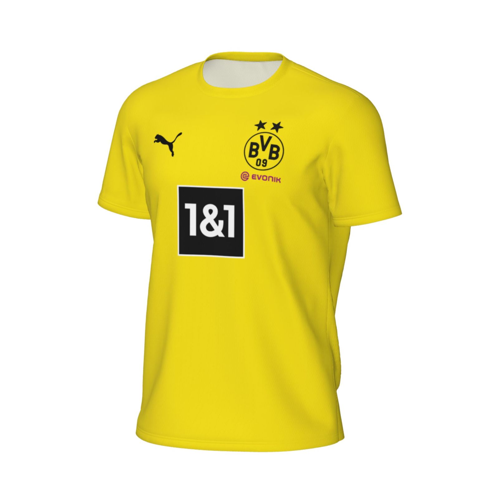 Borussia Dortmund Gelb Herren Kurzarm Mesh T-Shirt SMT3272