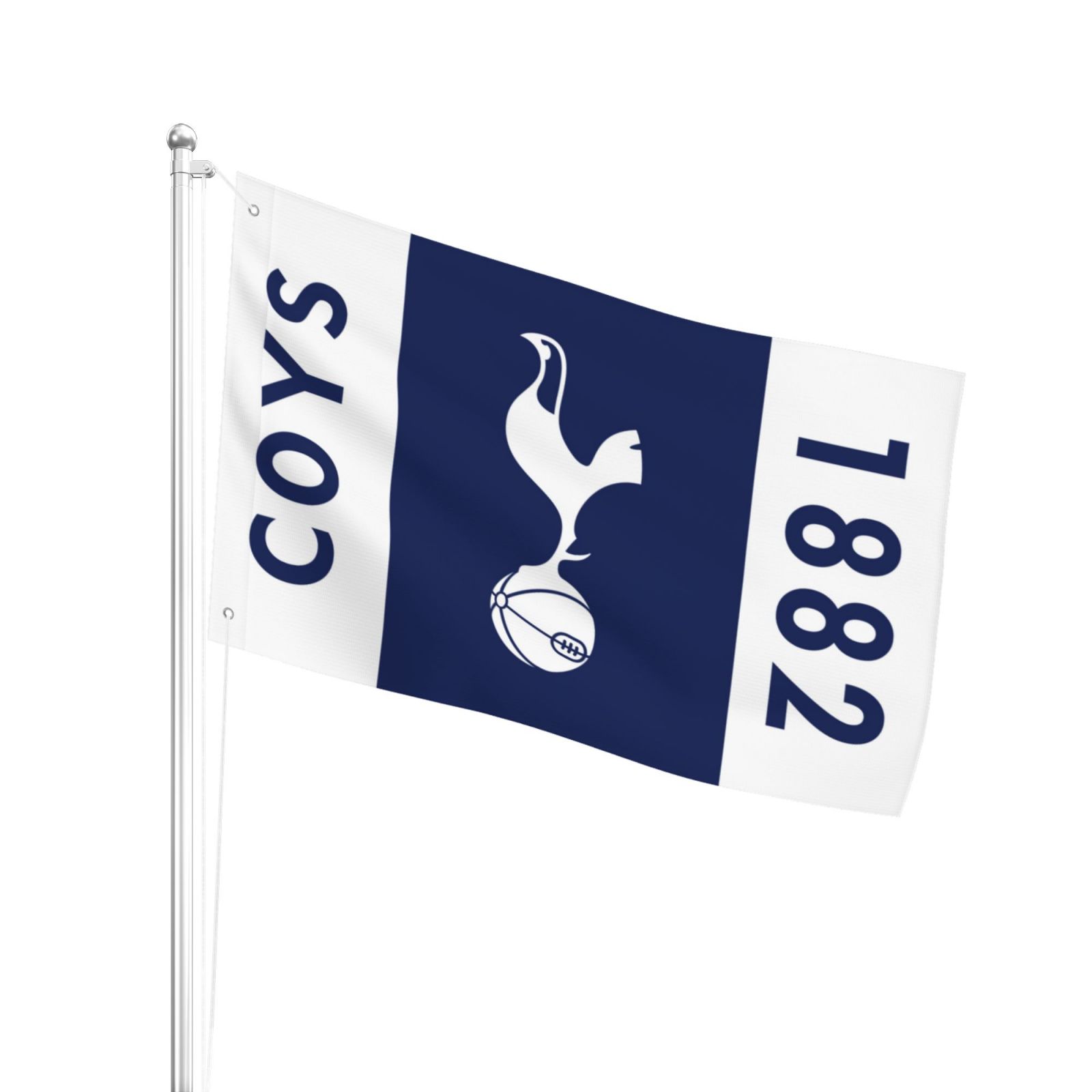 Tottenham Hotspur Doppelseitige Flagge 2x3FT DSF3466