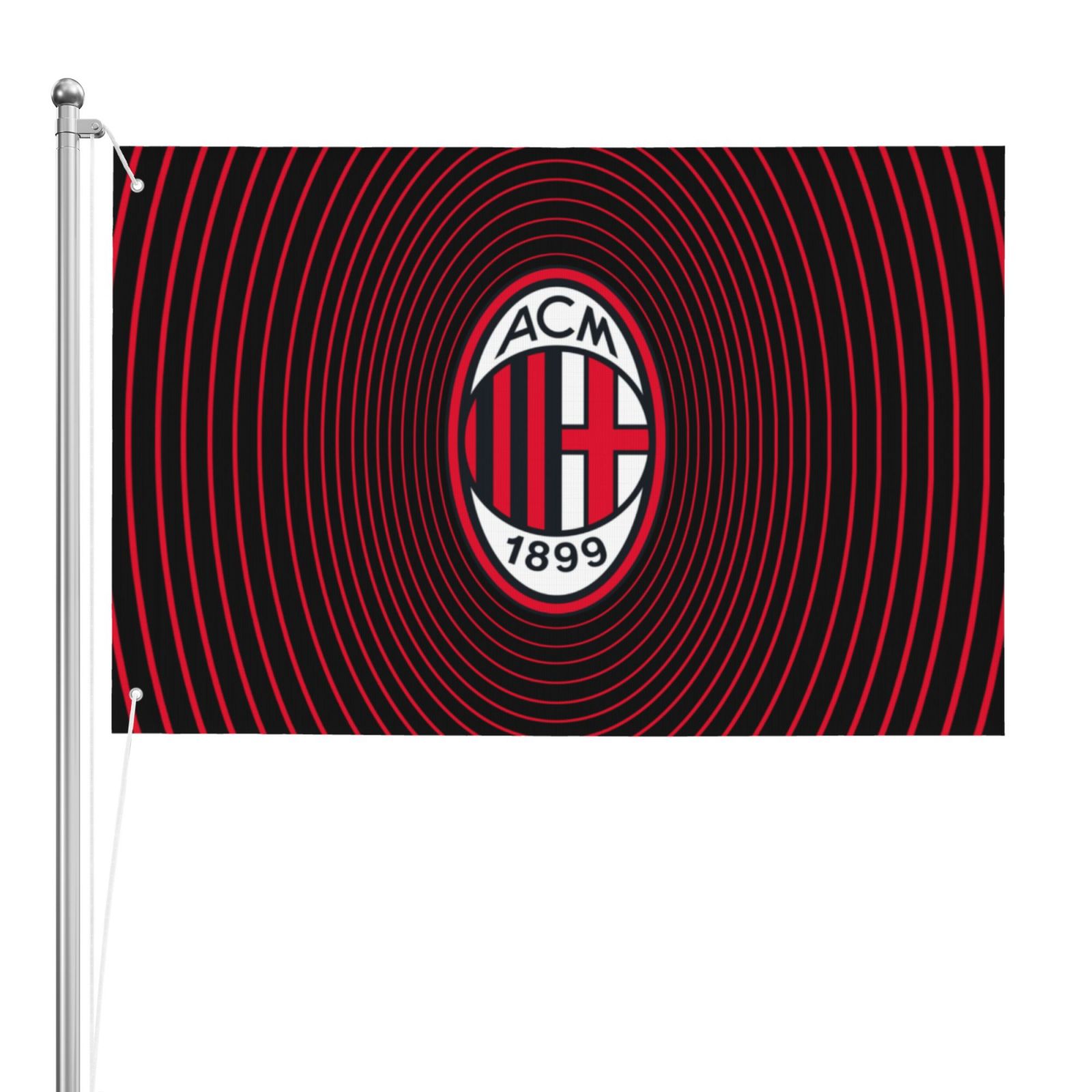 AC Milan Beidseitige Flagge 2x3FT DSF3950