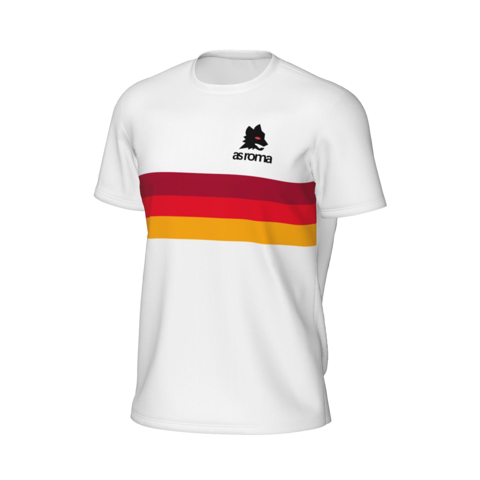 AS Roma Herren Kurzarm Mesh T-Shirt SMT3868