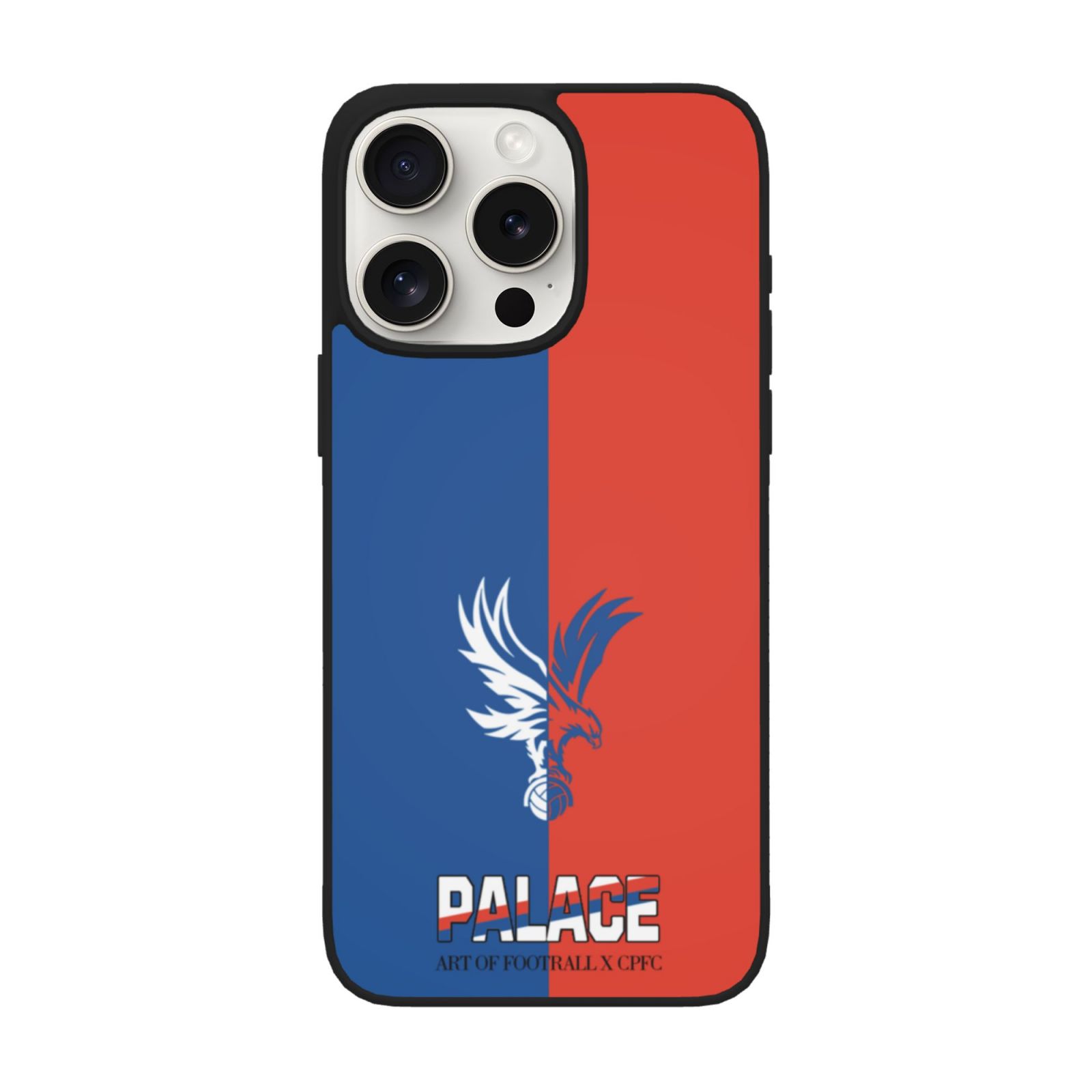 Crystal Palace iPhone 15 Weiches Glasgehäuse CASE4061