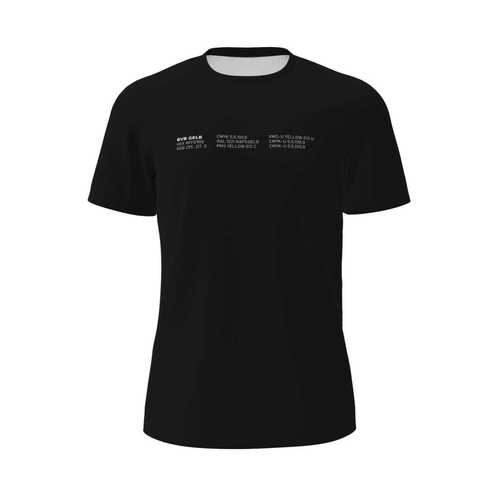 Borussia Dortmund Werte Herren Kurzarm Mesh T-Shirt SMT4117