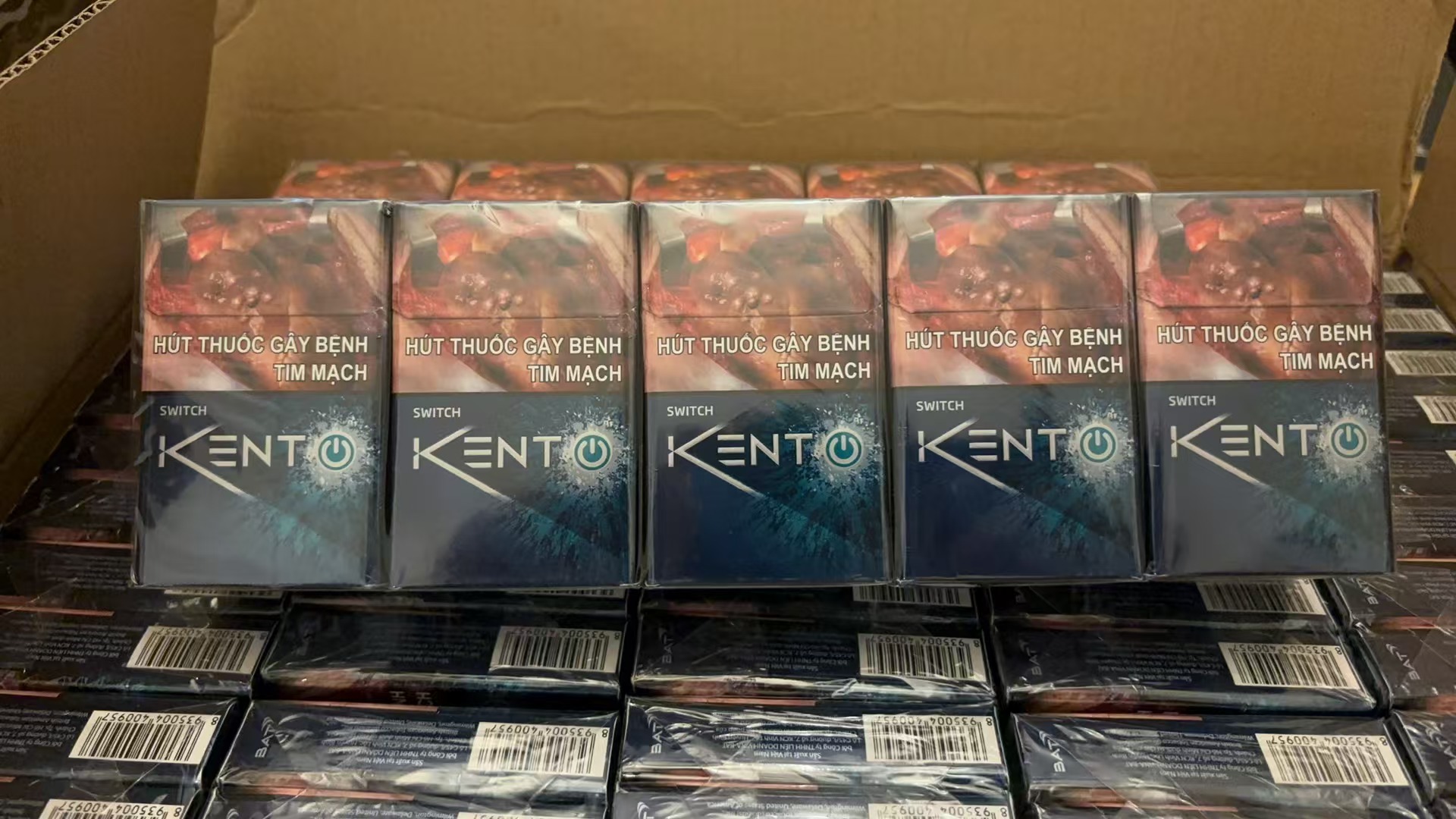 Kent switch(single burst king size) Menthol - mier duty free