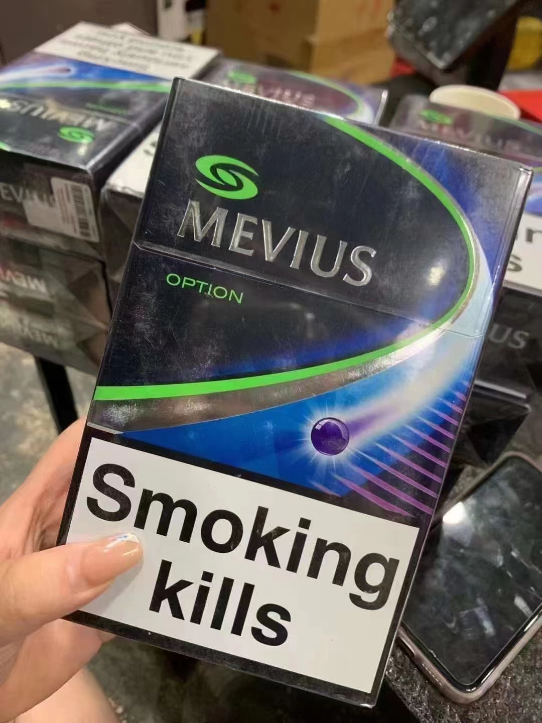 MEVIUS option purple (8mg) - mier duty free