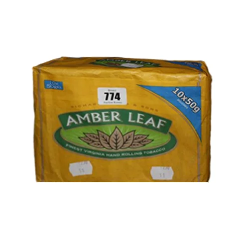 Amber Leaf 500g (10packs) (£85) - mier duty free