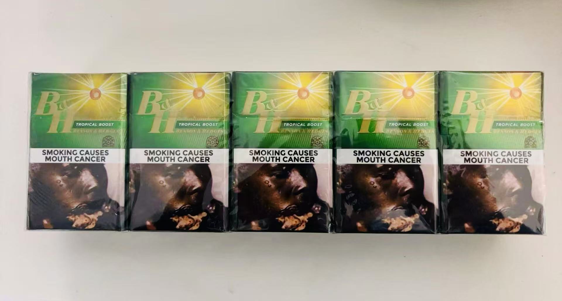 BH Green (200 cig) - mier duty free