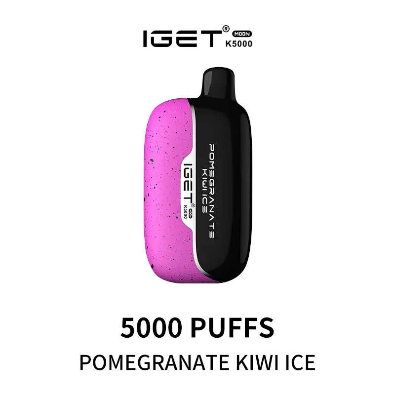 Pomegranate Kiwi Ice - IGET Moon K5000 Puffs