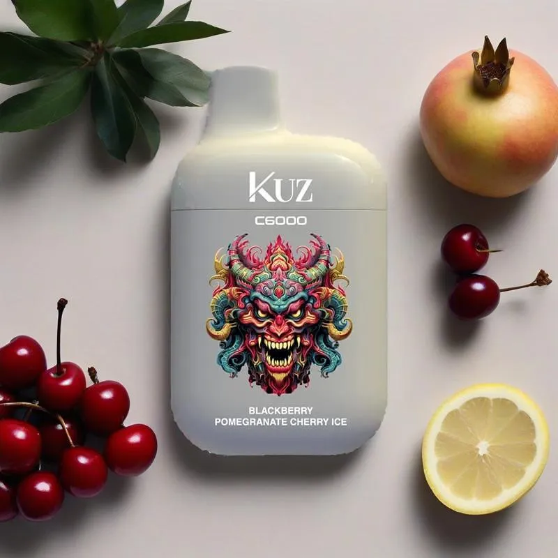Blackberry Pomegranate Cherry Ice - KUZ C6000 PUFFS