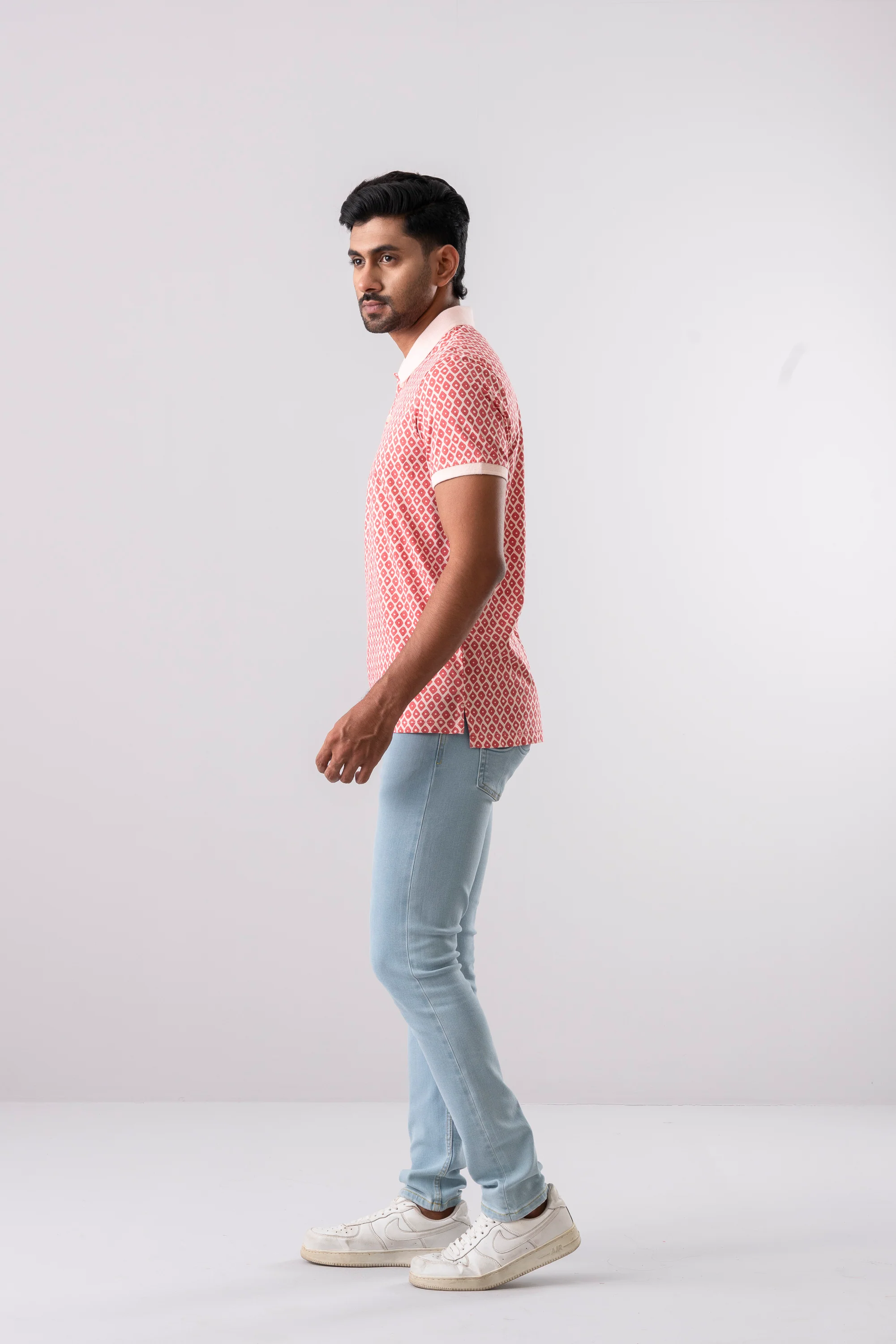 Regular Fit Single Mercerized Polo Shirt - XTXFMF