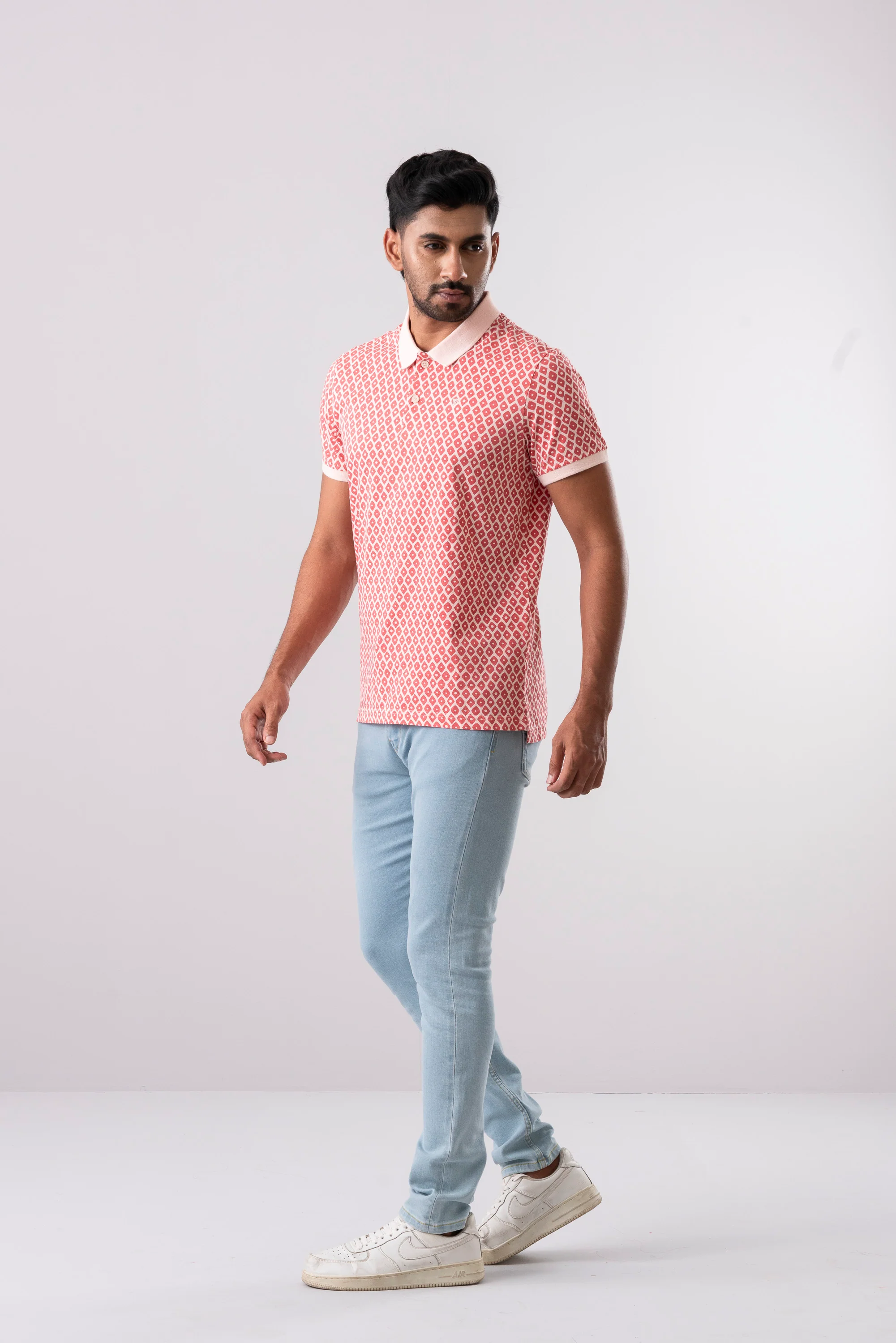 Regular Fit Single Mercerized Polo Shirt - XTXFMF