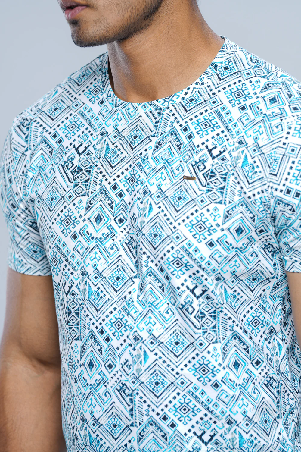 Regular Fit Printed Cotton T-shirt - XTXFMF