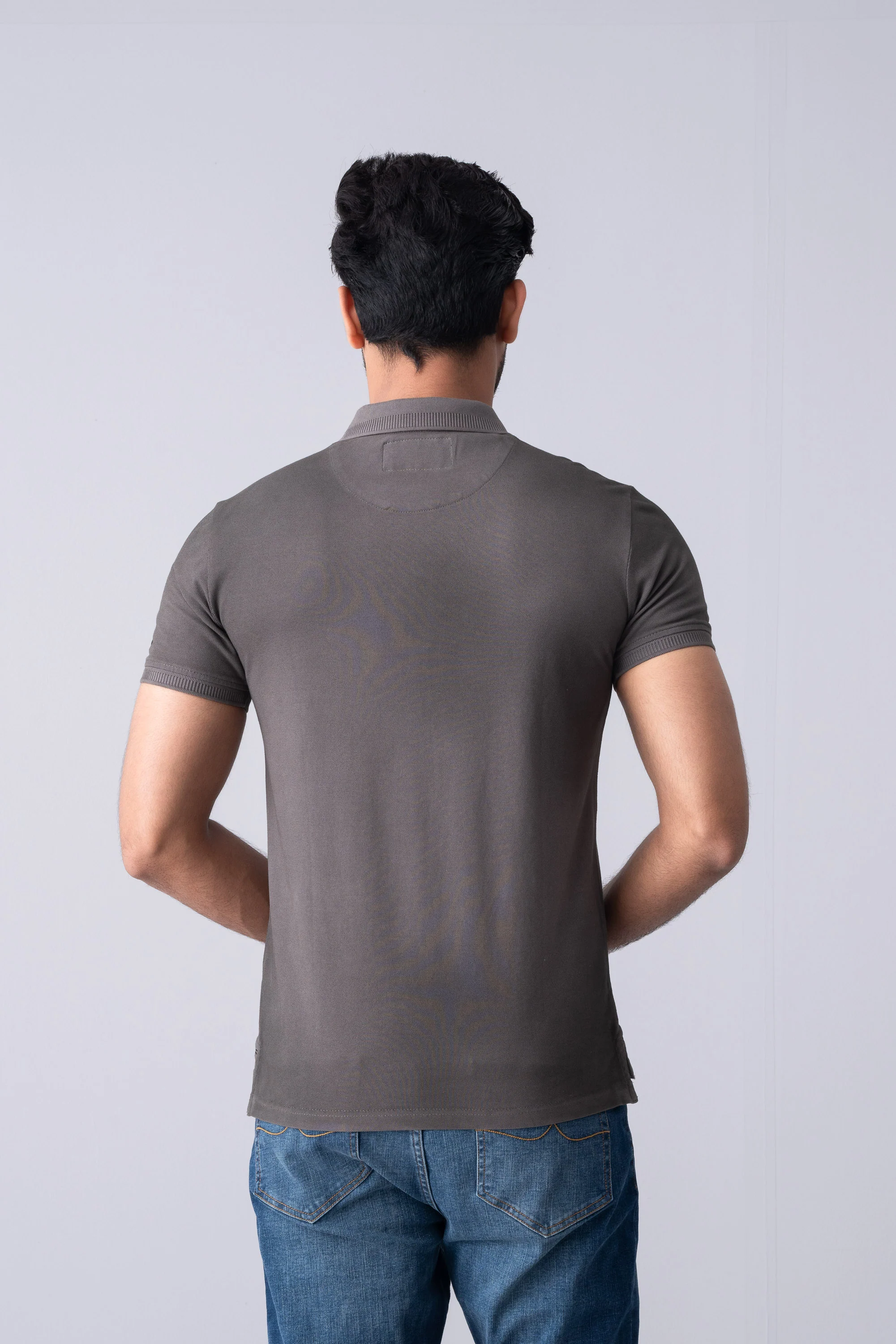 Regular Fit Washed Polo Shirt - XTXFMF