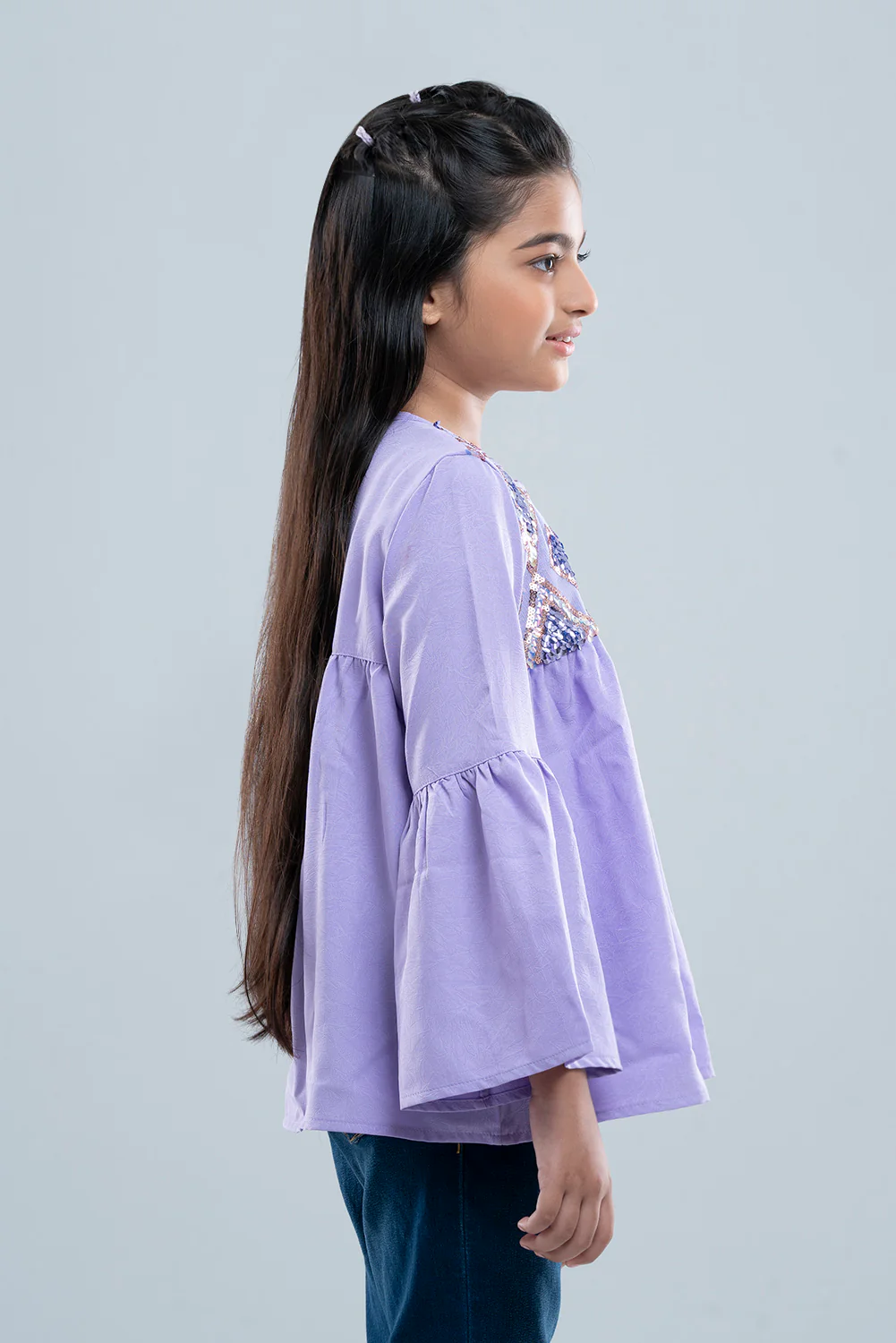Girls Woven Top (2-4 Years) - XTXFMF