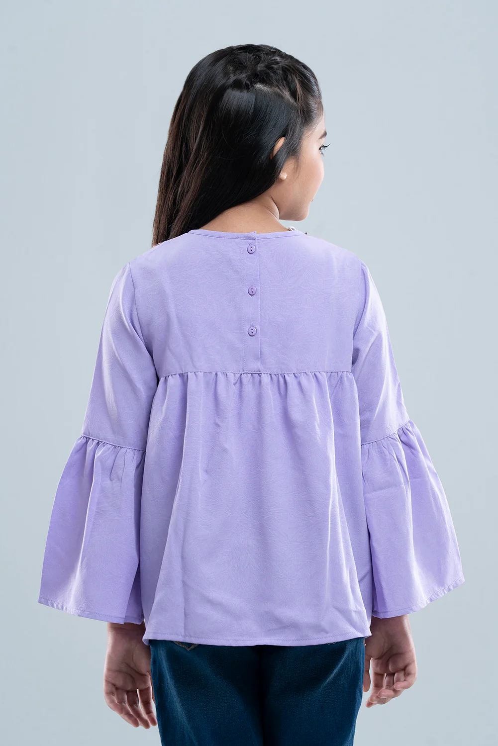 Girls Woven Top (6-8 Years) - XTXFMF