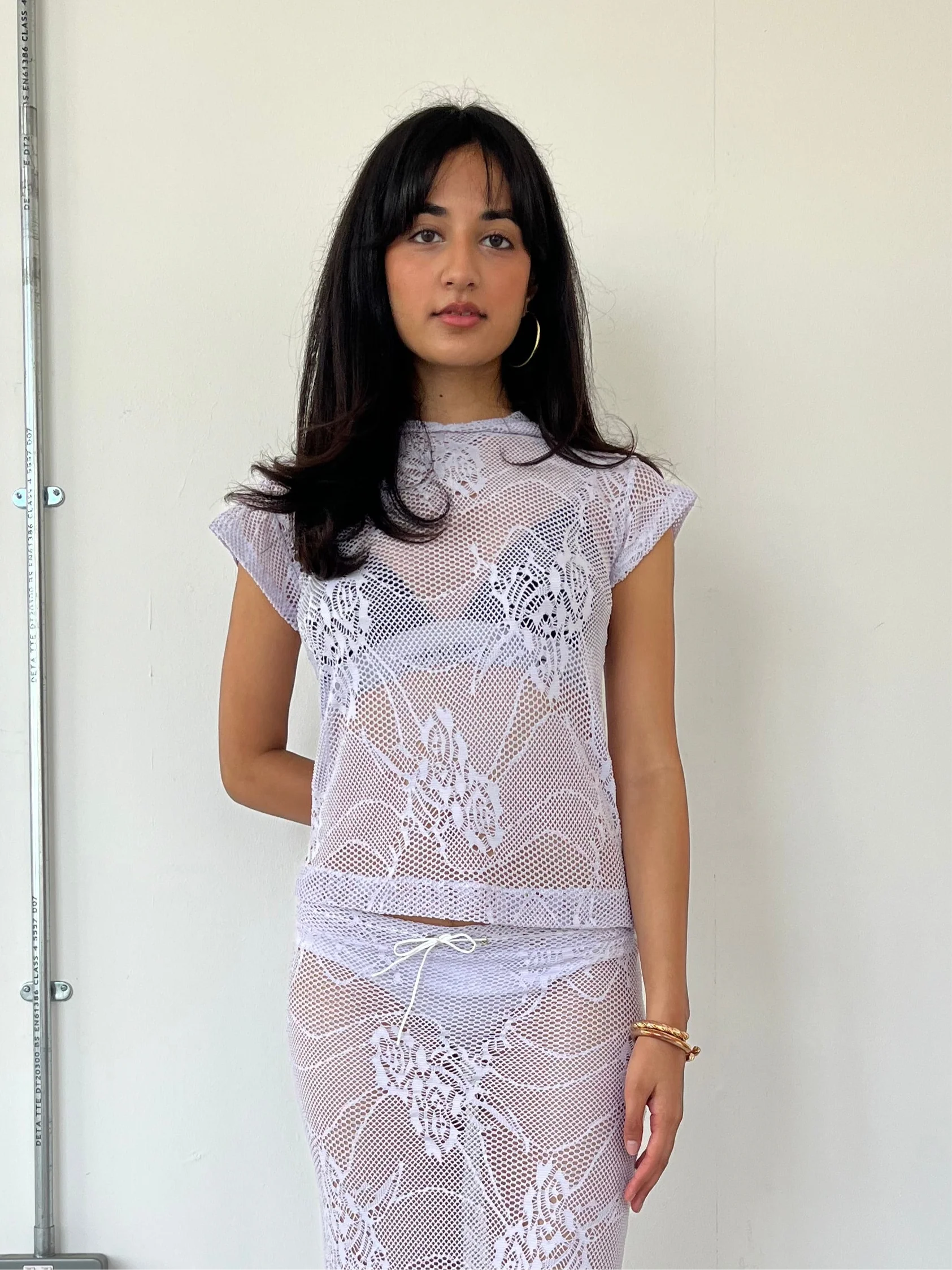 Lilac Crochet Hoodie - XTXFMF