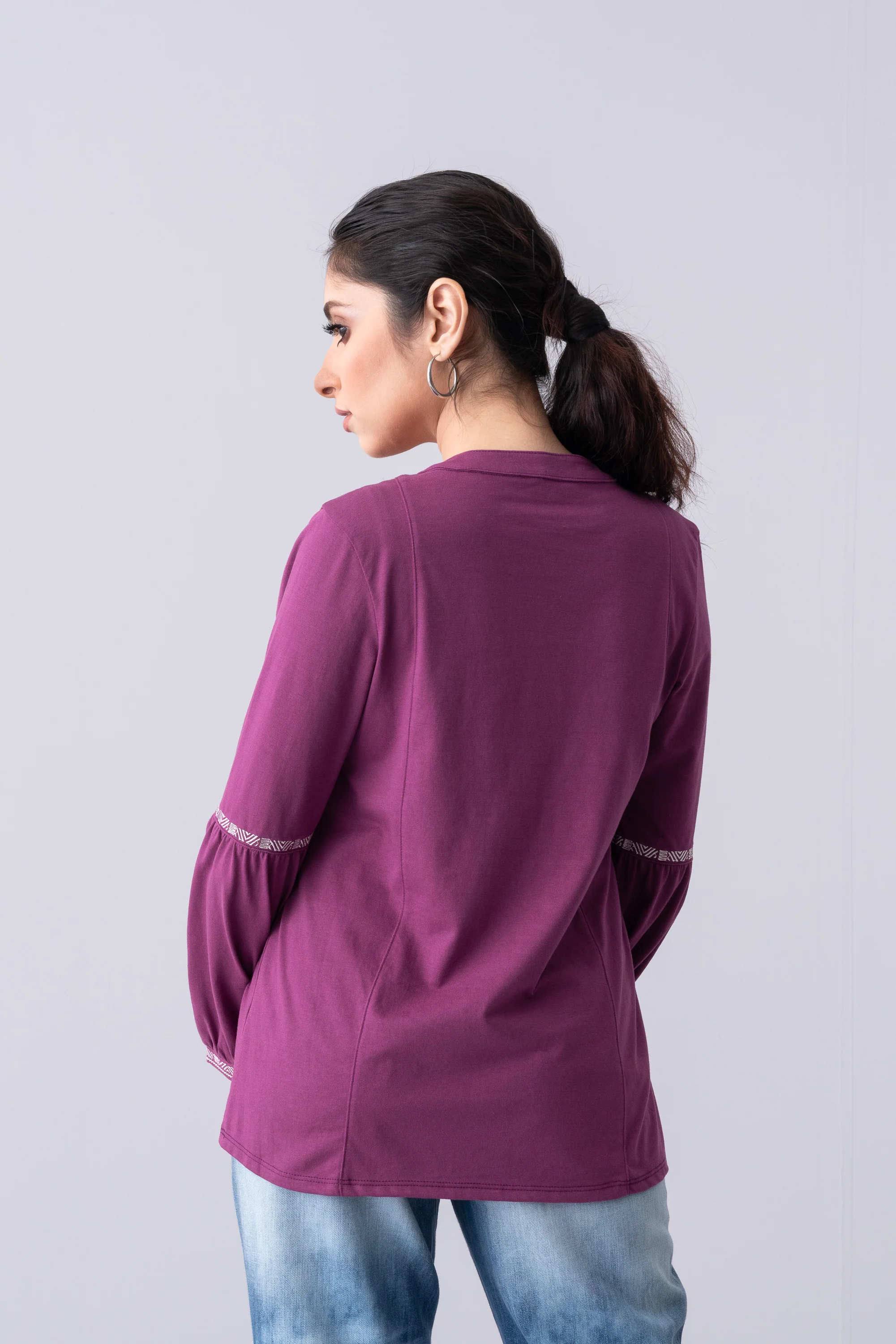 Relaxed Fit Short-Length Knit Top - XTXFMF